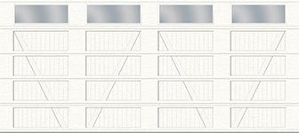 Configuration V, Cœur rainuré - 4 volets